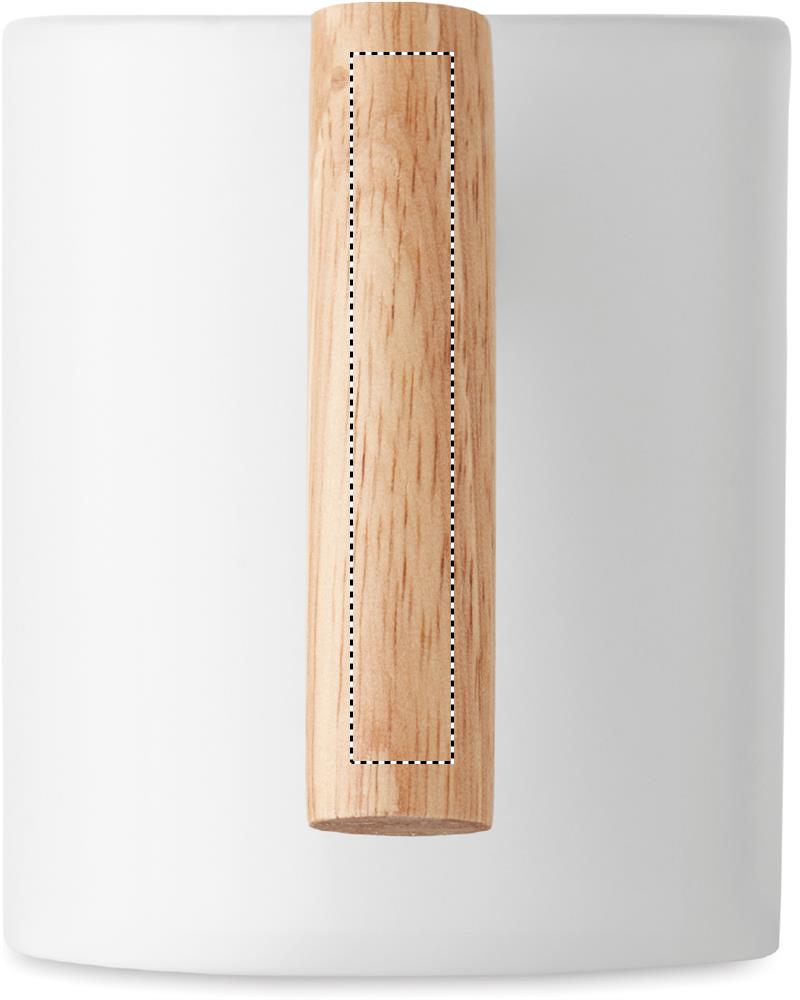 Ceramic mug 320 ml handle 06