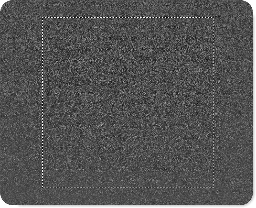 Tappetino mouse in PU riciclato front laser 03