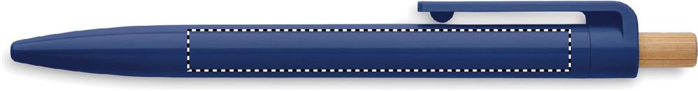Penna a sfera in ABS riciclato barrel right handed 04