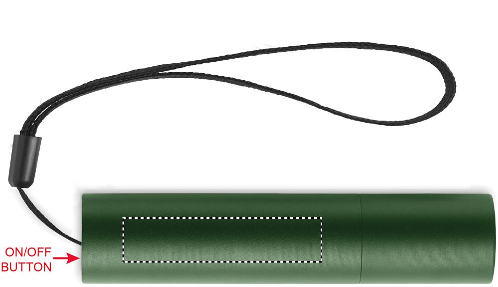 Aluminium rechargeable torch side 3 60