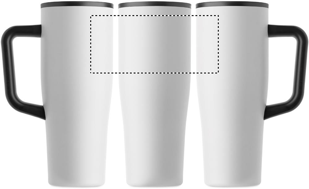 Bicchiere doppio strato 900 ml roundscreen 06