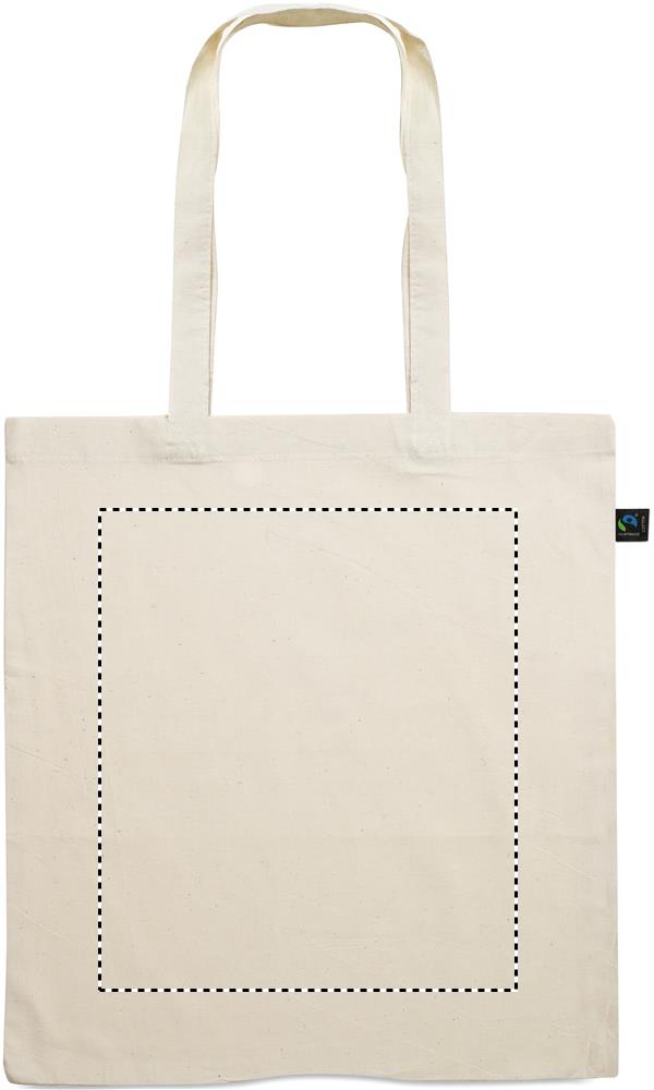 Shopping bag Fairtrade front td1 13