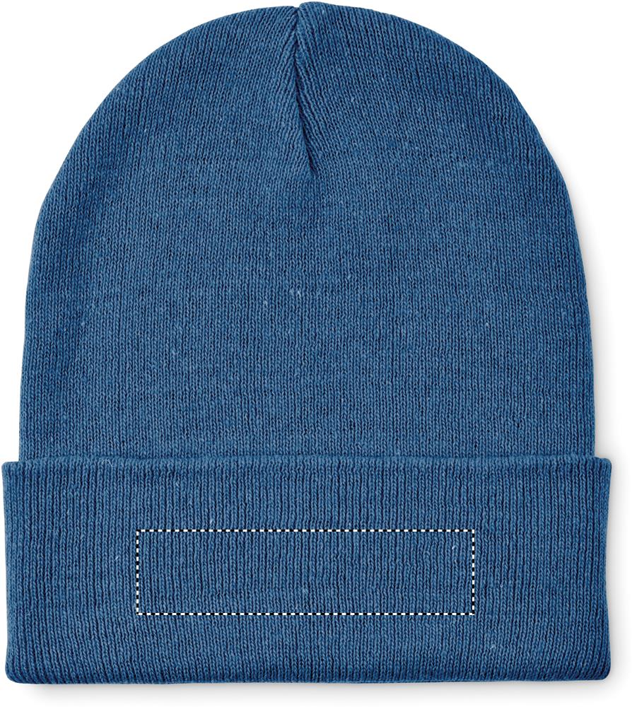 Berretto in maglia con bordino back bottom 04