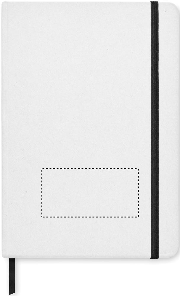 A5 notebook recycled carton front pad 06
