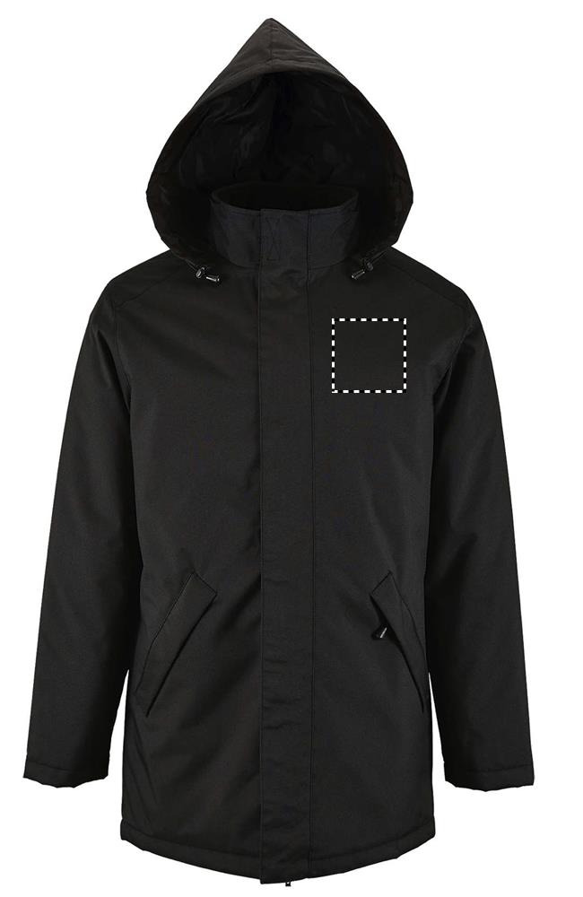 ROBYN PARKA UNISEX chest left bk