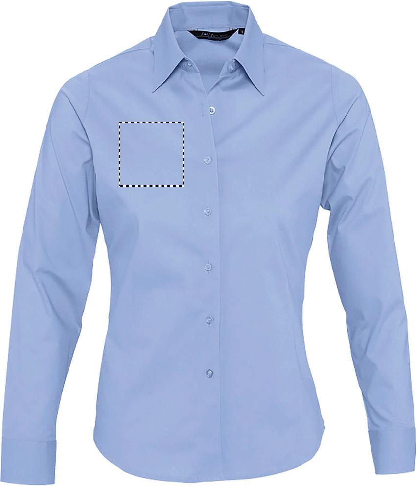 EDEN STRETCH WOMEN SHIRT chest right bf