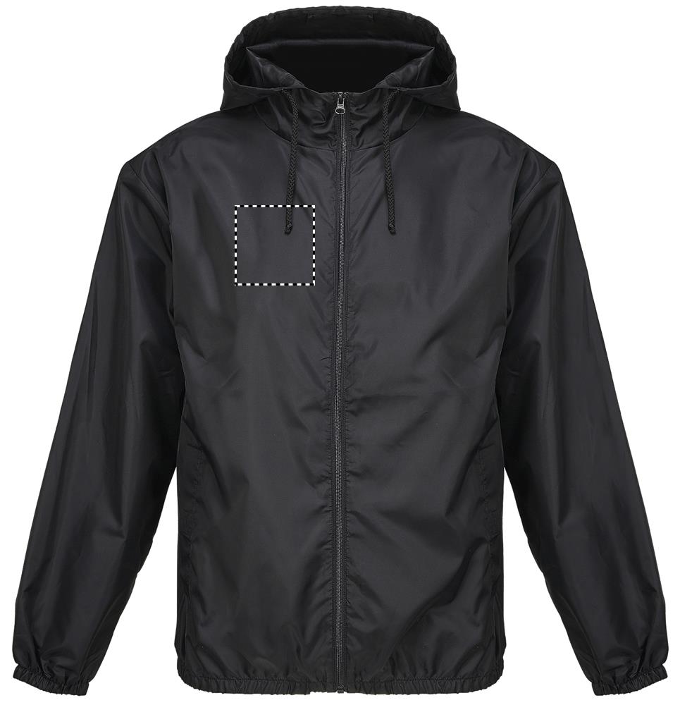 SHIELD WINDBREAKER chest right bk