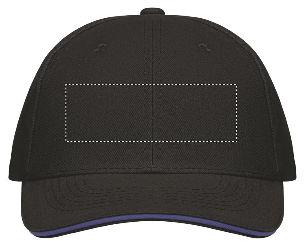 BUFFALO SIX PANEL CAP front embroidery jn