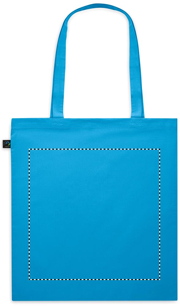 Fairtrade shopping bag140gr/m² back 12