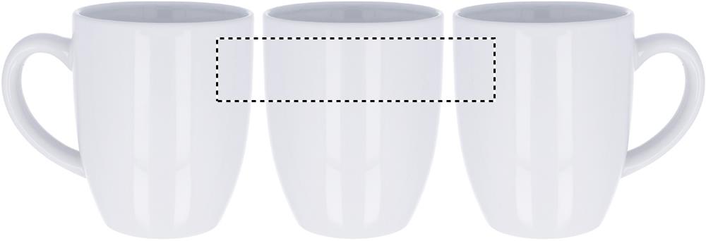 Ceramic mug 300 ml roundscreen 06