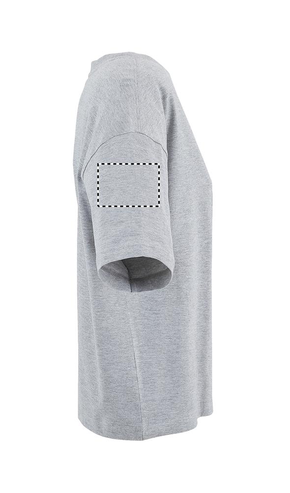BOXY WOMEN OVERSIZE T-SHIRT arm right dh
