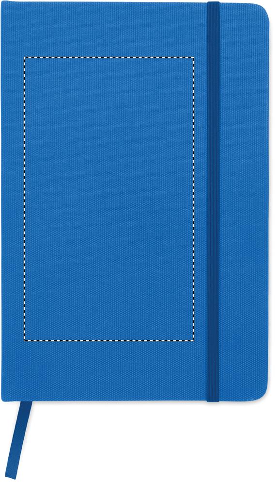 Notebook A5 in 600D RPET front 37