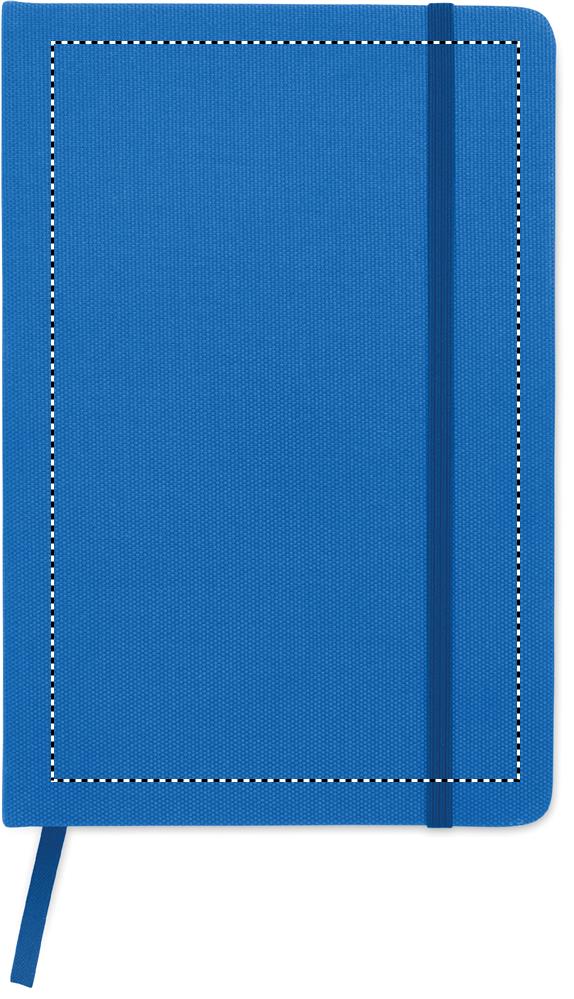 Notebook A5 in 600D RPET front 37