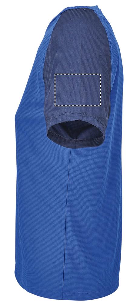 VORTEX WOMEN RAGLAN T-SHIRT arm left et