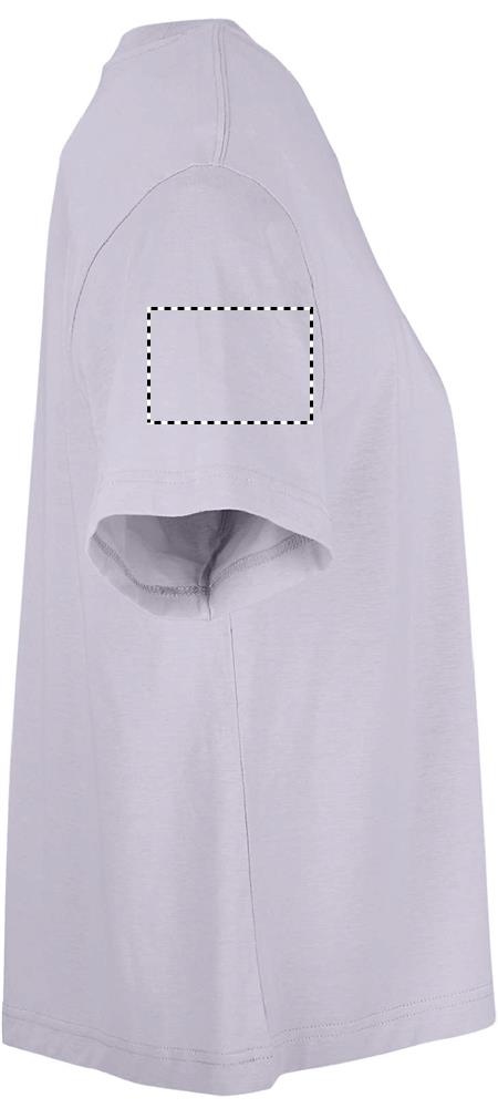 BOXY WOMEN T-SHIRT OVERSIZE arm right ll