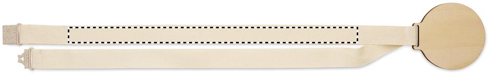Medaglia di legno strap(s) front 40