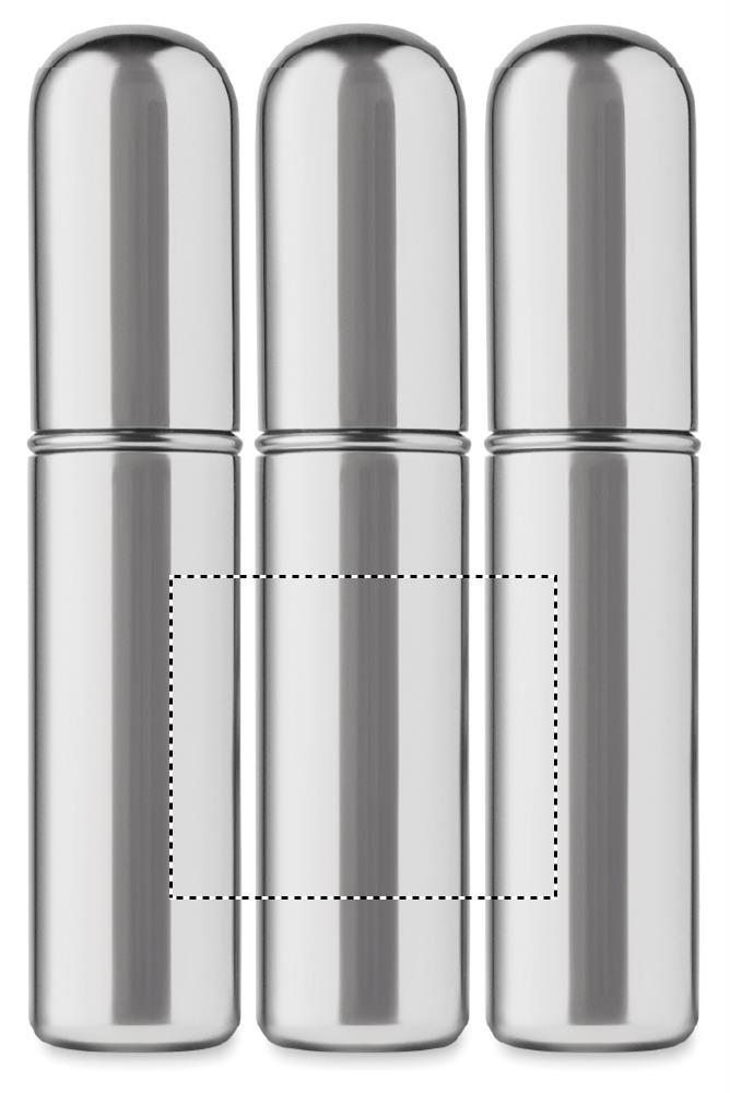 Atomizzatore ricaricabile 5 ml roundscreen 17