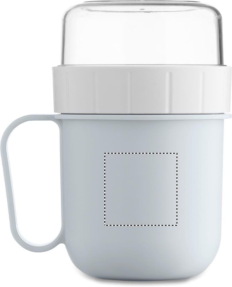 Tazza on the go in PP 450 ml left handed 66