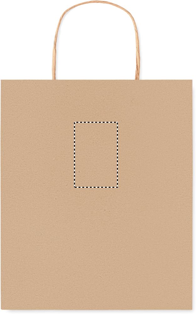Small Gift paper bag 90 gr/m² front transfer 13
