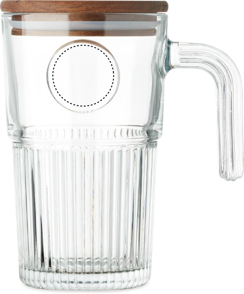 Tazza in vetro da 450 ml right handed 22