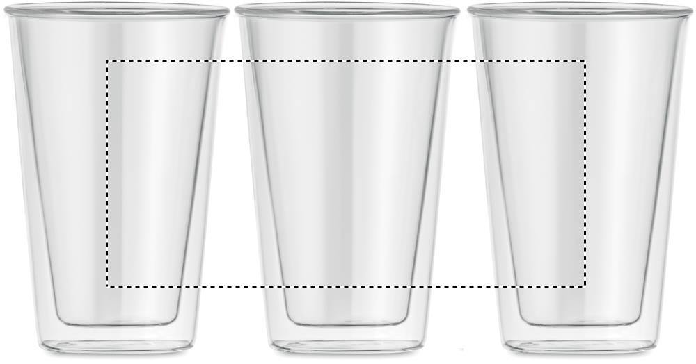 Bicchiere in vetro roundscreen 03