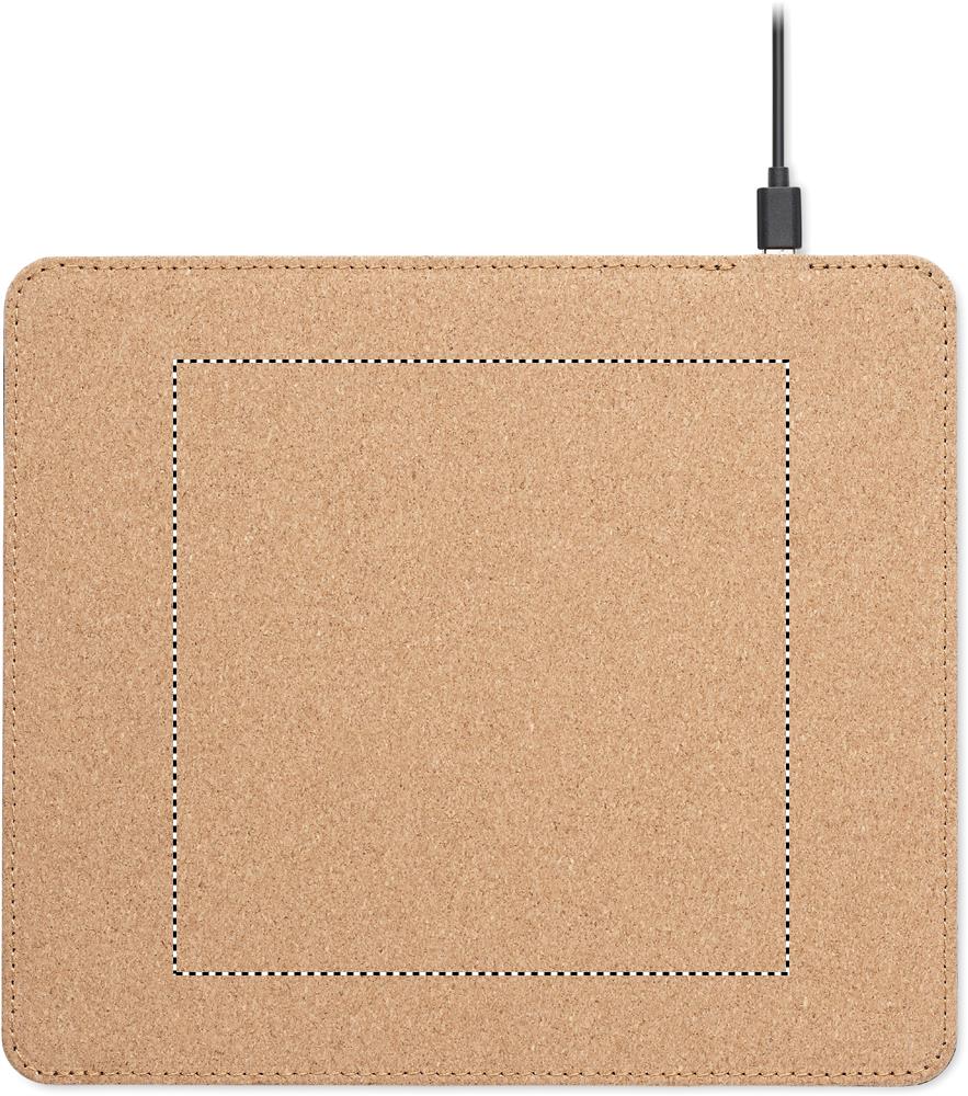 Mouse pad in sughero 15W front laser 13