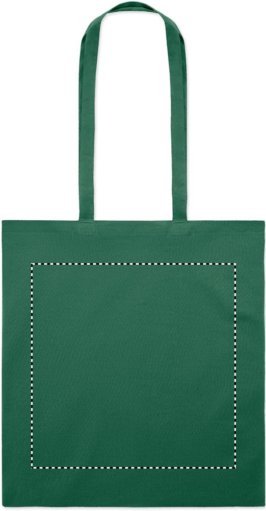 140gr/m² cotton shopping bag back 60