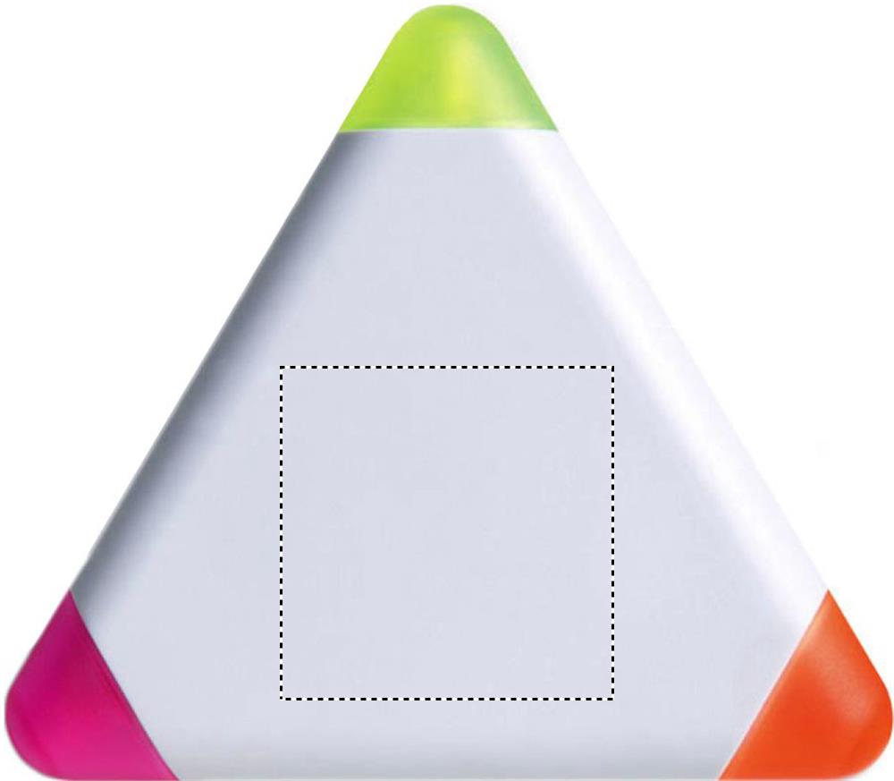 Triangular highlighter front pad 06