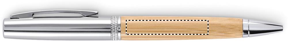 Penna a sfera a rotazione in metal barrel left handed 40
