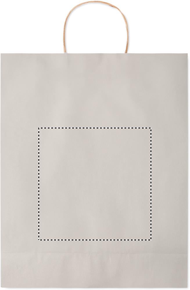 Large Gift paper bag 90 gr/m² back 06
