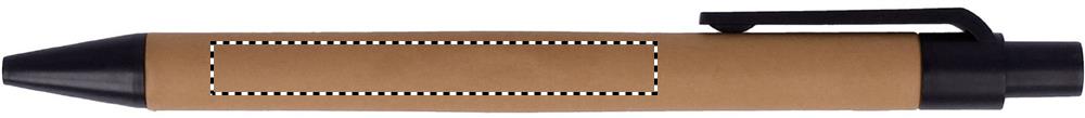 A6 Cork notepad with pen barrel right handed 03