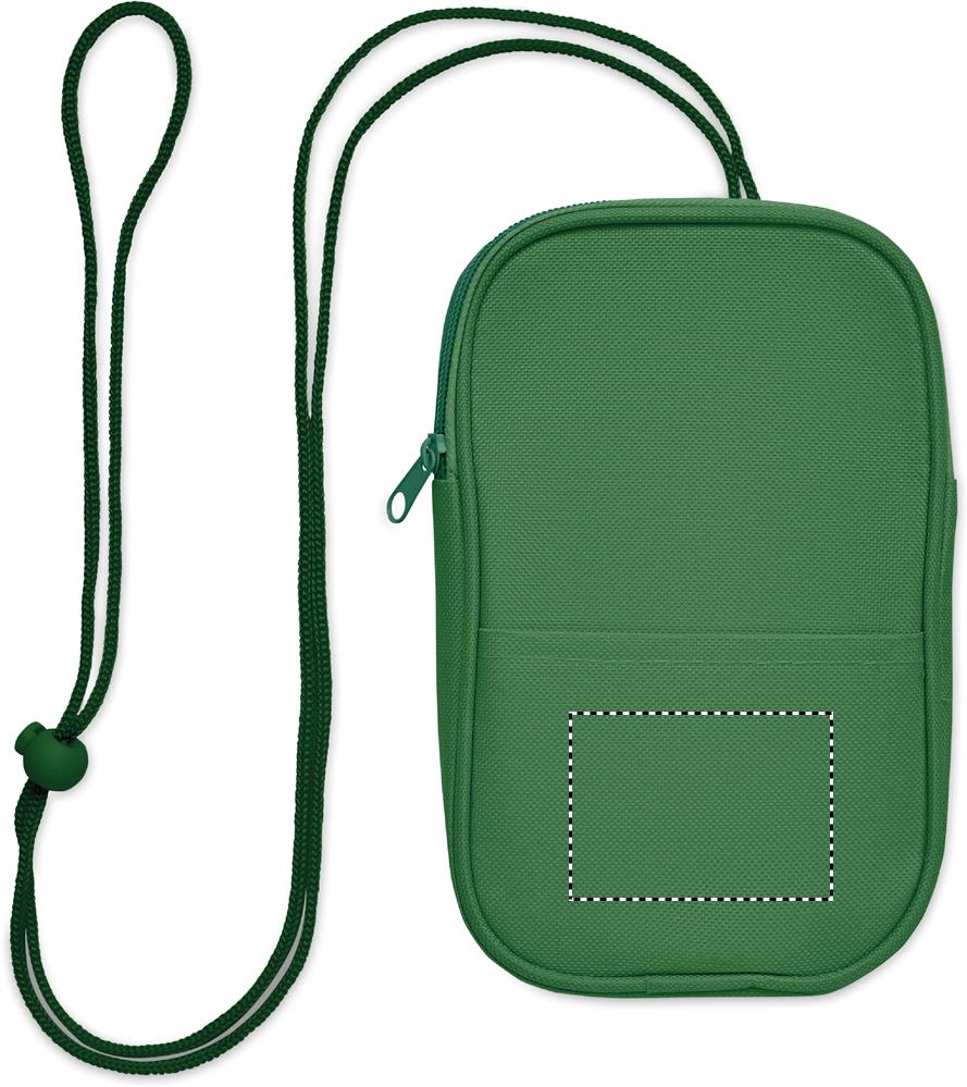 Marsupio da viaggio RPET front pocket 09