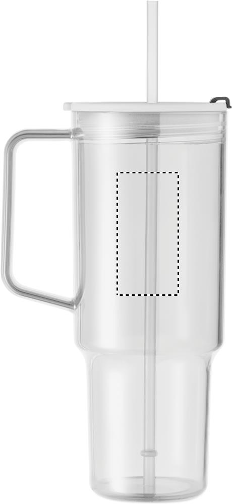 Bicchiere RPET 1200ml left handed upper 22