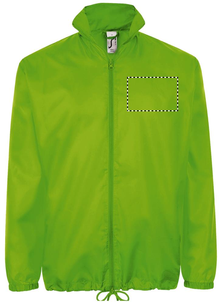 SHIFT UNISEX WINDBREAKER chest left lm