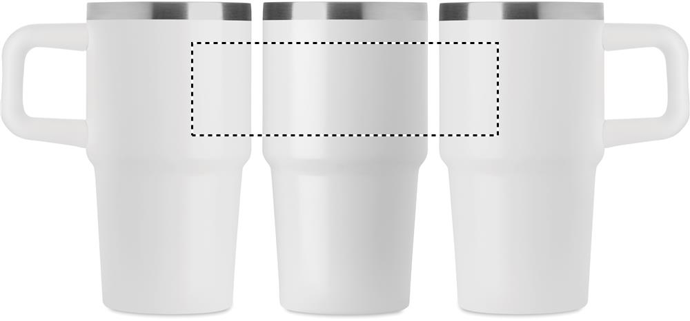 Bicchiere doppio strato. 500ml roundscreen 06