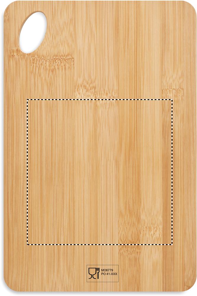 Large bamboo cutting board side 2 40