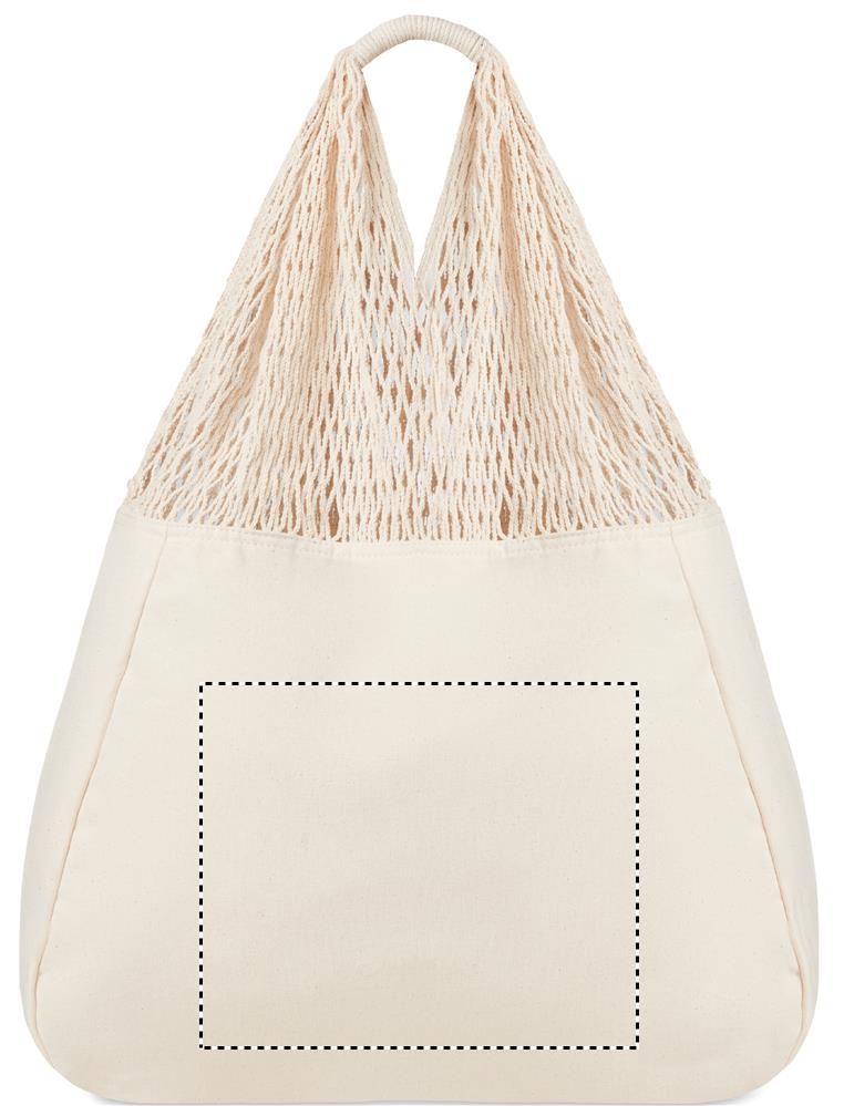 220gr/m² cotton beach bag front 13