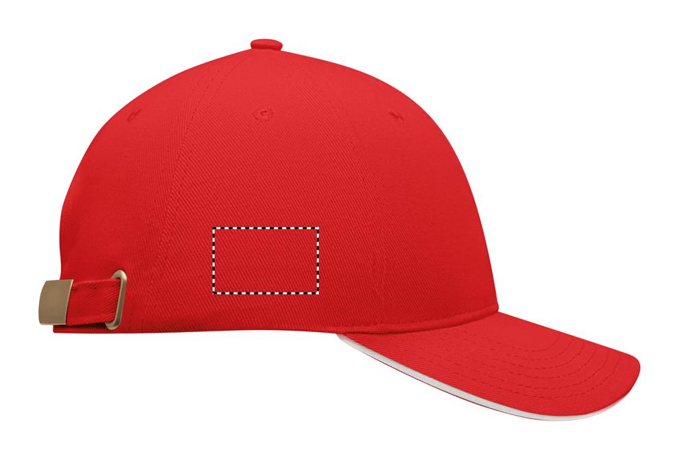 Cappellino 6 pannelli right side 35