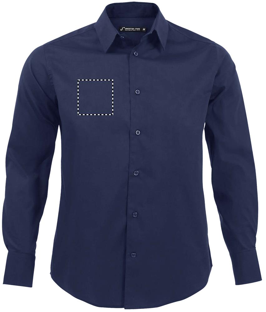 BRIGHTON STRETCH MEN SHIRT chest right ef