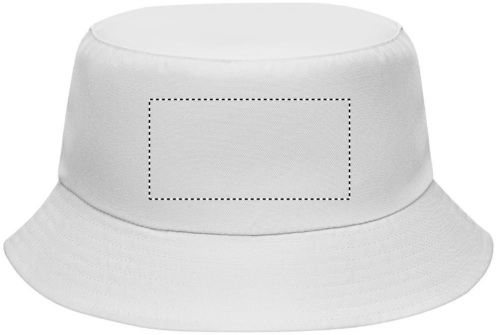 Cappello da pescatore in poliester transfer front 06