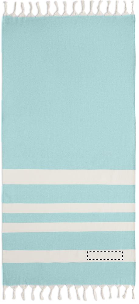 Hamman towel blanket 140 gr/m² towel corner 1 12