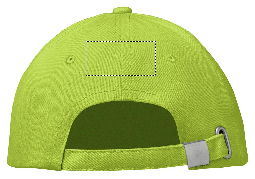 BUFFALO SIX PANEL CAP back lm