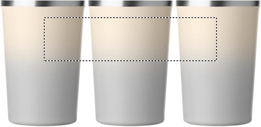 Bicchiere doppio strato 350 ml roundscreen 07
