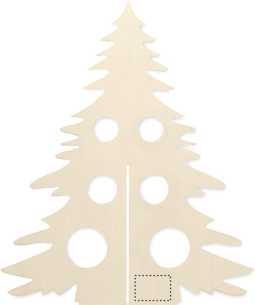 DIY wooden Christmas tree tree 40