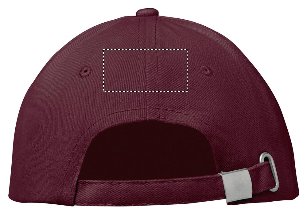 BUFFALO SIX PANEL CAP back bg