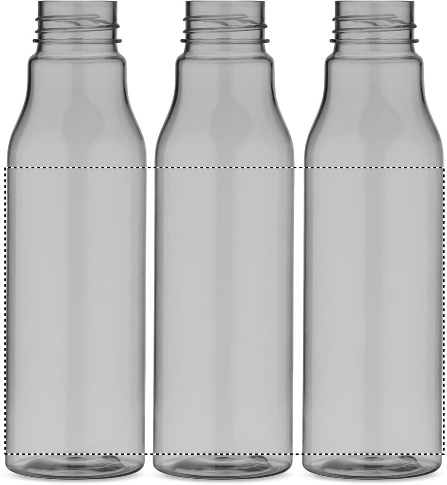 RPET bottle with PP lid 600 ml 360 27