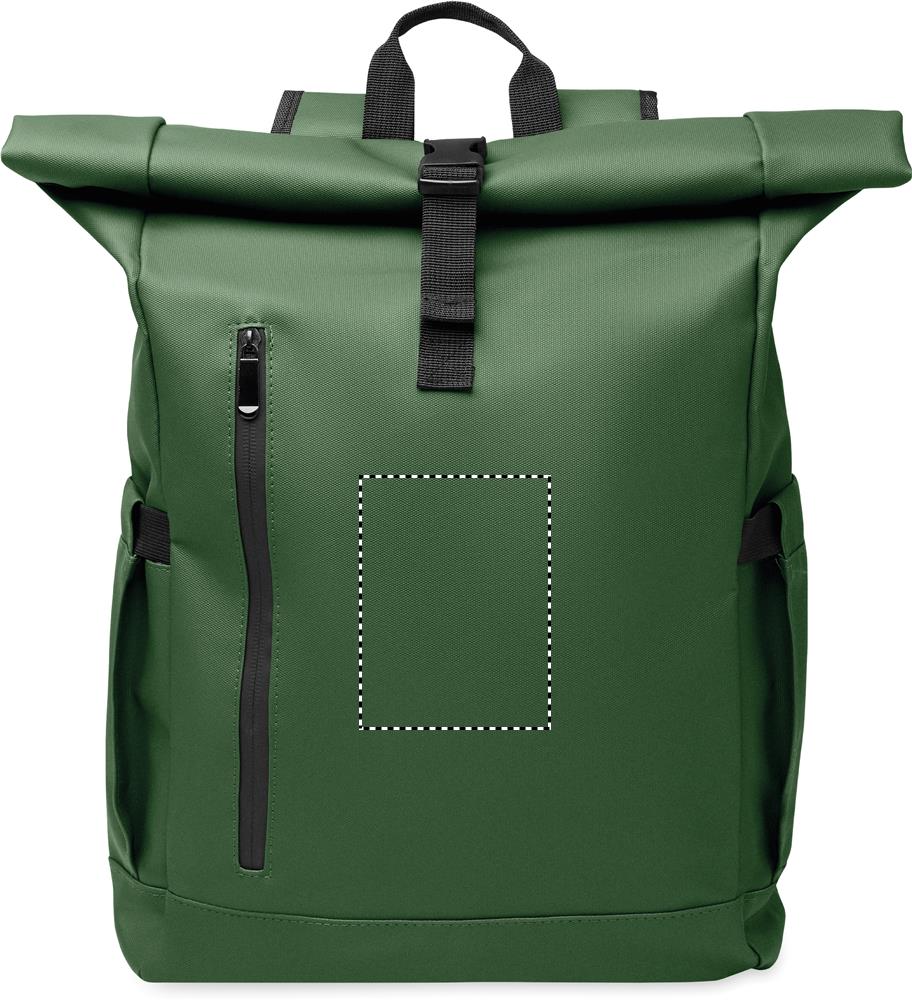 Zaino Rolltop per laptop 600D front pocket 60