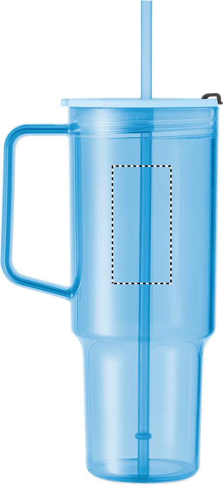 Bicchiere RPET 1200ml left handed upper 52