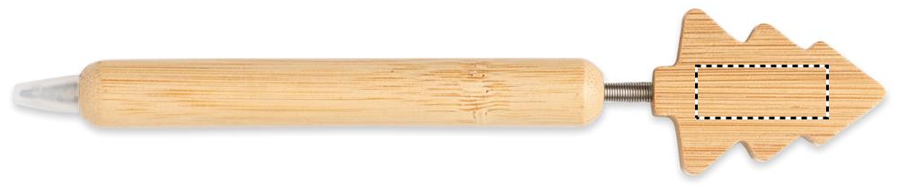 Bamboo Christmas tree ball pen side 2 40