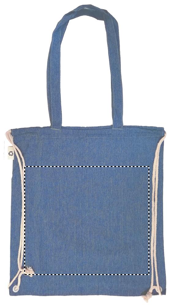 140gr/m² recycled fabric bag front td1 37